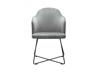 Chair 6x Dining Room Upholstered Chair TV Club Textile Seat Armchair Set New Lounge
